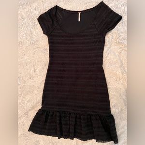Black cocktail dress, Free People, Size M